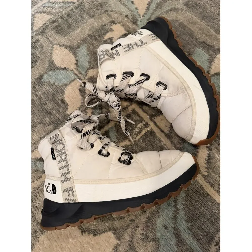 The North Face ThermoBall Winter Boots Womens Multi Waterproof Lace-Up WP Sz 10